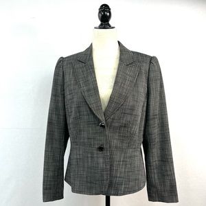 Antonio Melani Blazer Gray Professional Career Size 10